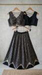 Vedeera-Midnight-Chevron-Lehenga-Choli-Set