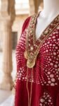 Luxurious Red Cotton Salwar Suit for Women